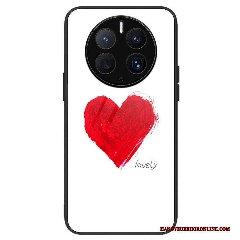 Cover Huawei Mate 50 Pro Cuore In Vetro Temperato