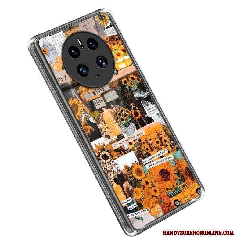 Cover Huawei Mate 50 Pro Girasoli