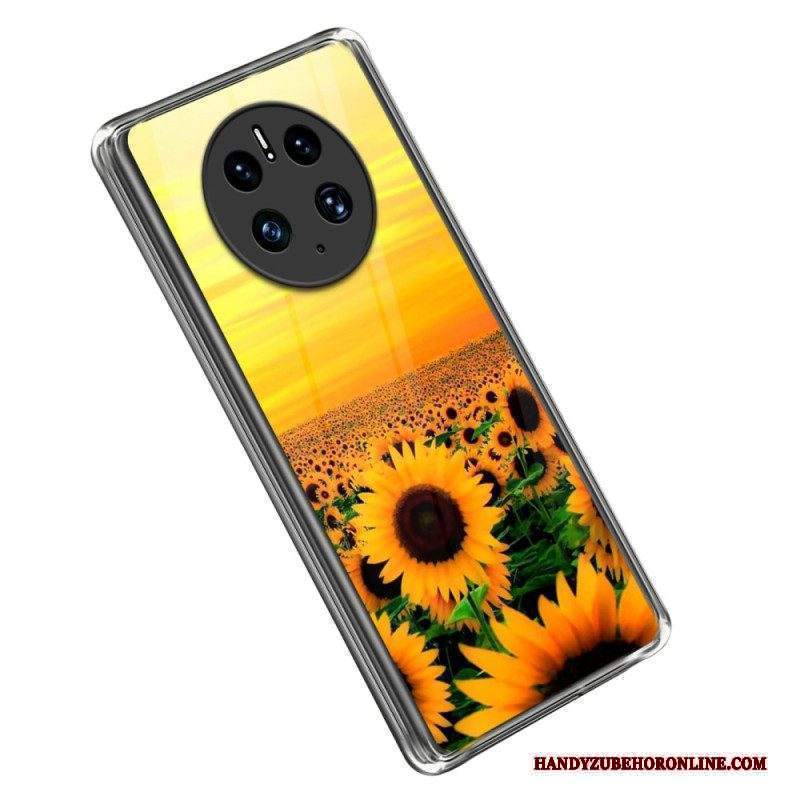 Cover Huawei Mate 50 Pro Solo Girasoli