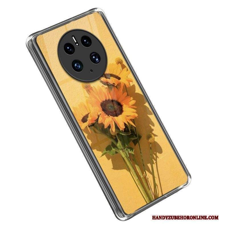 Cover Huawei Mate 50 Pro Solo Girasoli