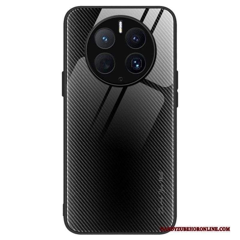 Cover Huawei Mate 50 Pro Vetro Temperato In Fibra Di Carbonio