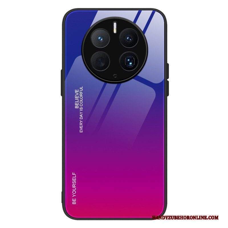 Cover Huawei Mate 50 Pro Vetro Temperato Sii Te Stesso