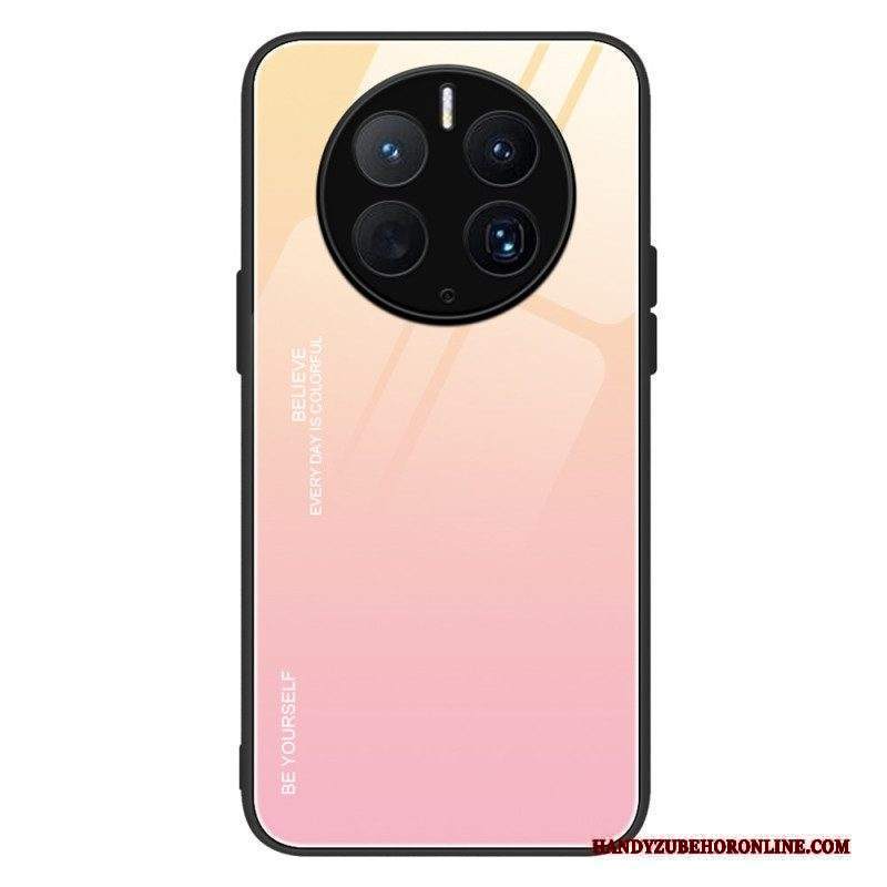 Cover Huawei Mate 50 Pro Vetro Temperato Sii Te Stesso