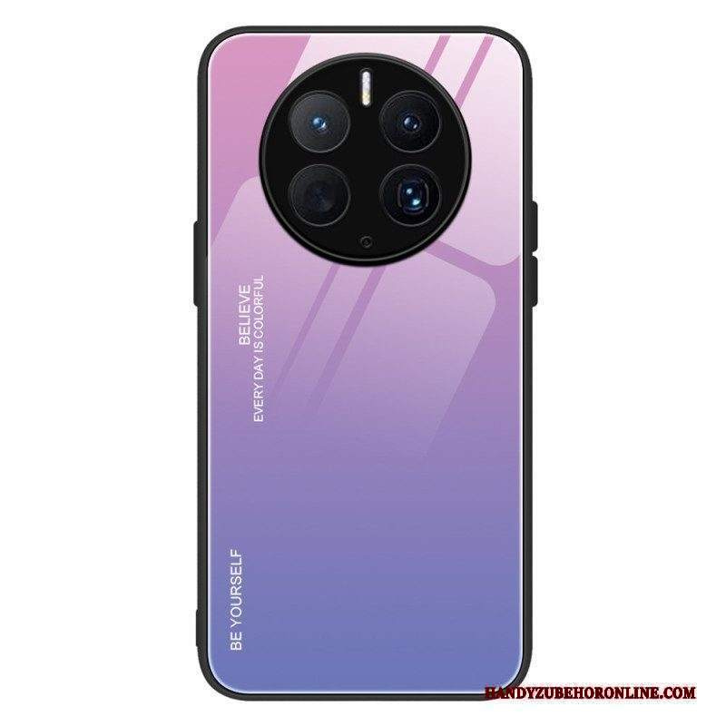 Cover Huawei Mate 50 Pro Vetro Temperato Sii Te Stesso