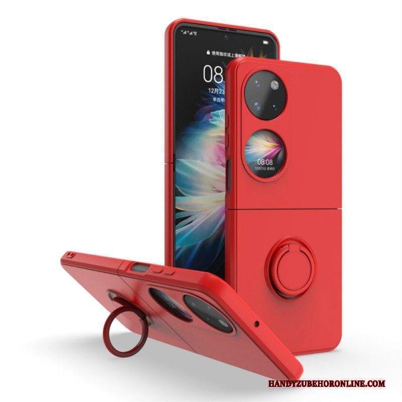 Cover Huawei P50 Pocket Accoppia Con Il Supporto Dell'anello