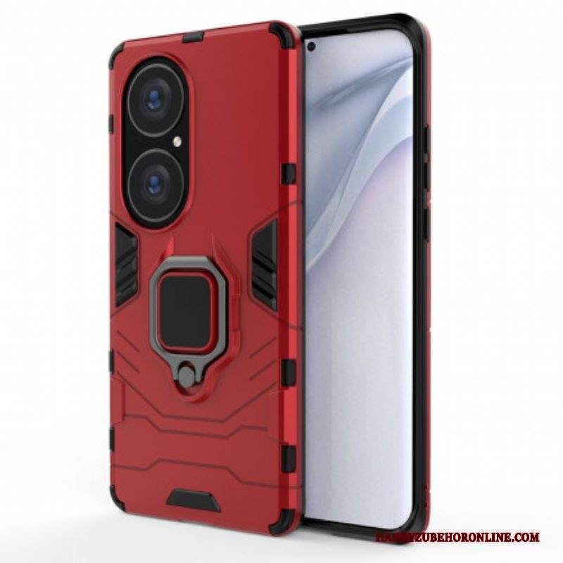 Cover Huawei P50 Pro Anello Resistente