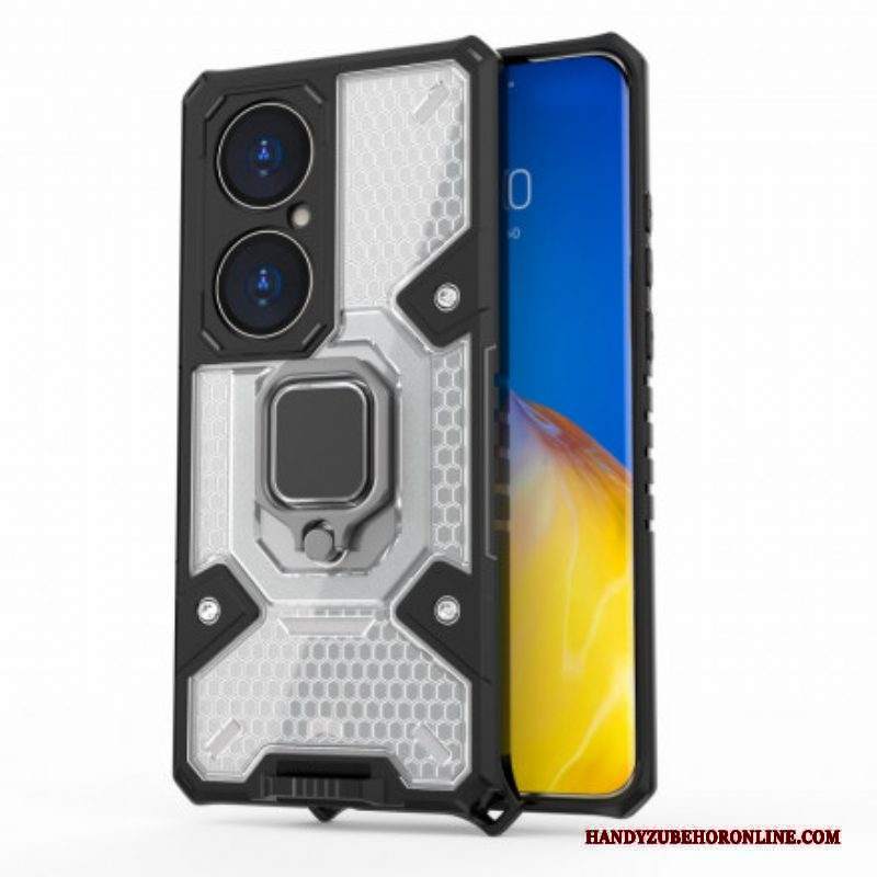 Cover Huawei P50 Pro Ibrido Resistente Al Nido D'ape