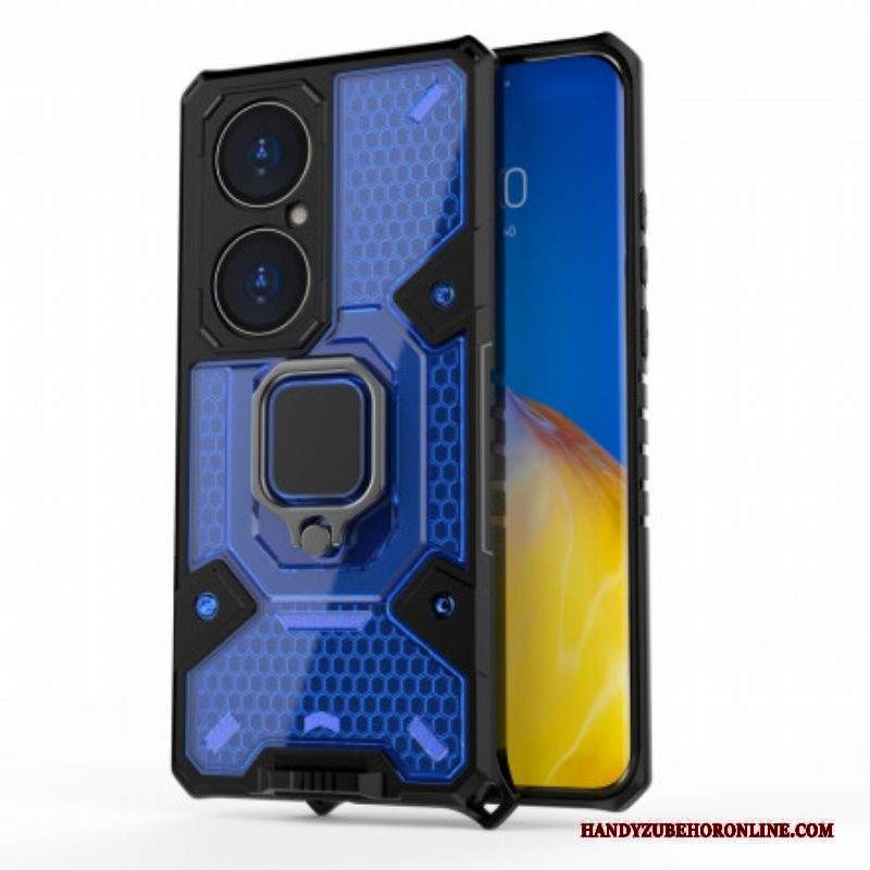 Cover Huawei P50 Pro Ibrido Resistente Al Nido D'ape