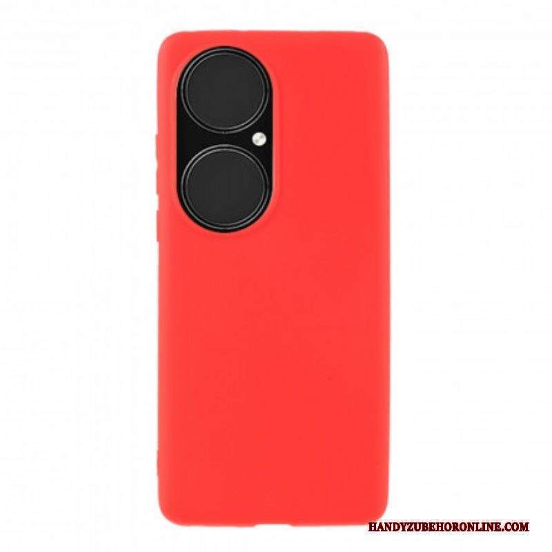 Cover Huawei P50 Pro Silicone Rigido Opaco