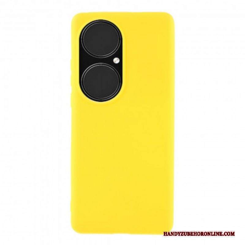 Cover Huawei P50 Pro Silicone Rigido Opaco