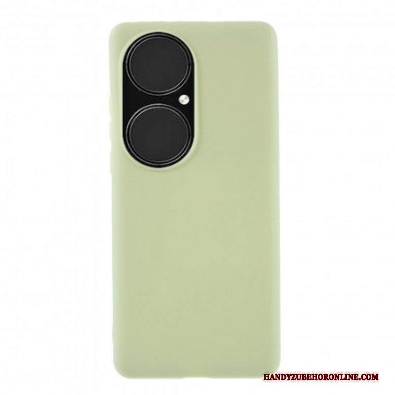 Cover Huawei P50 Pro Silicone Rigido Opaco