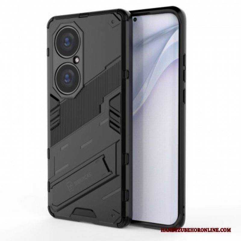 Cover Huawei P50 Pro Supporto Staccabile A Due Posizioni A Mani Libere