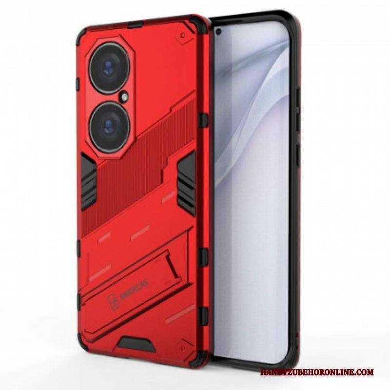 Cover Huawei P50 Pro Supporto Staccabile A Due Posizioni A Mani Libere