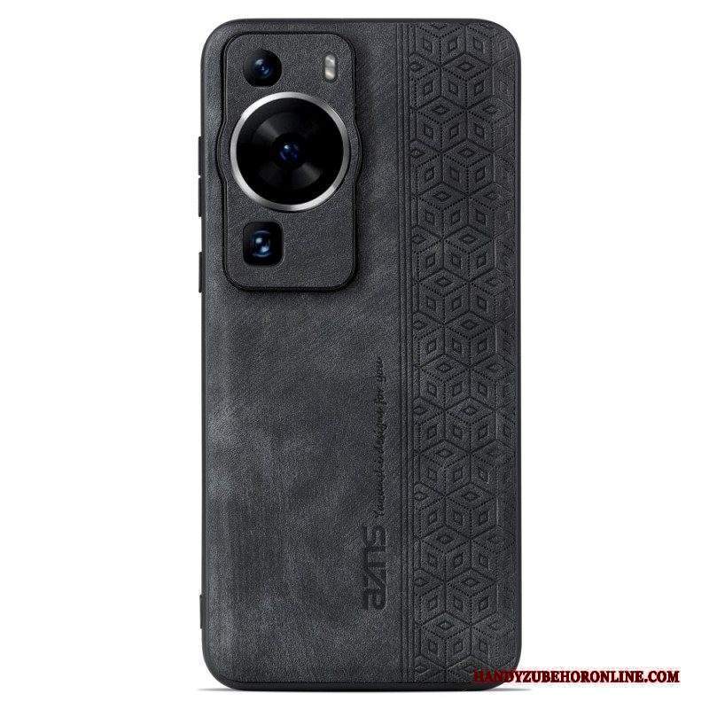 Cover Huawei P60 Pro Azns Effetto Pelle