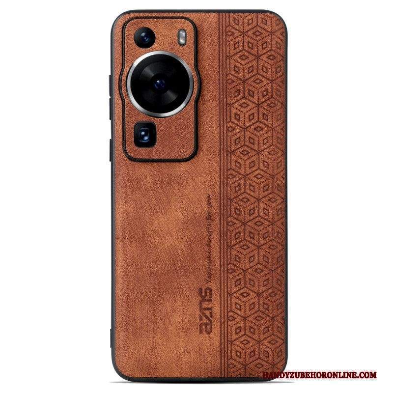 Cover Huawei P60 Pro Azns Effetto Pelle