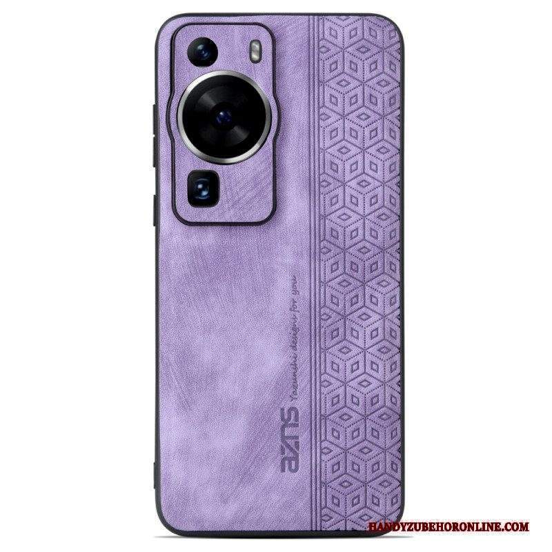 Cover Huawei P60 Pro Azns Effetto Pelle