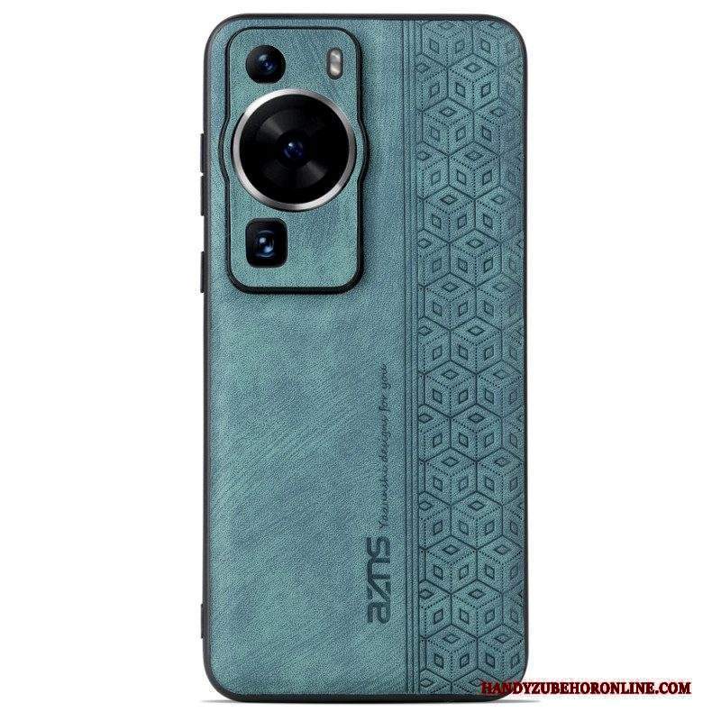 Cover Huawei P60 Pro Azns Effetto Pelle