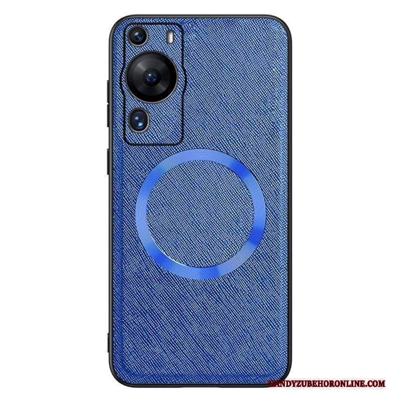 Cover Huawei P60 Pro Compatibile Con Magsafe In Similpelle