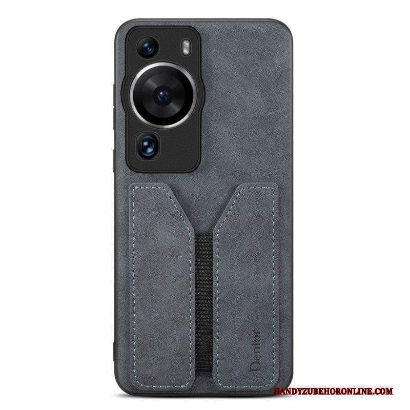 Cover Huawei P60 Pro Portacarte Elastico Denior