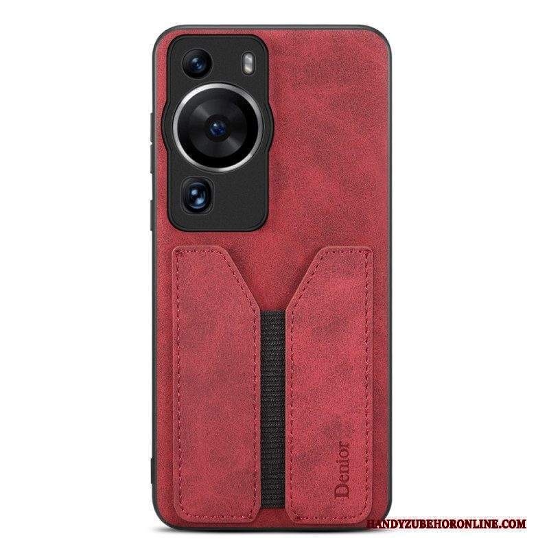 Cover Huawei P60 Pro Portacarte Elastico Denior