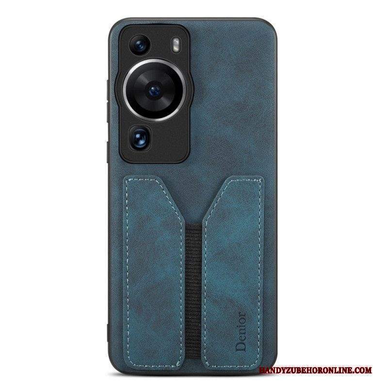 Cover Huawei P60 Pro Portacarte Elastico Denior