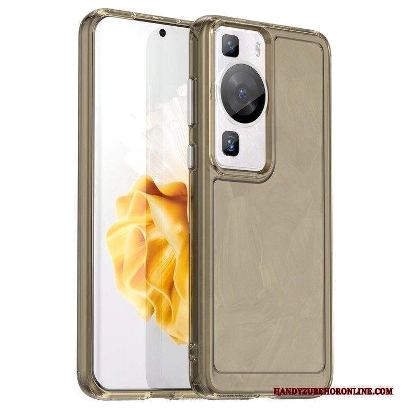 Cover Huawei P60 Pro Serie Candy Trasparente