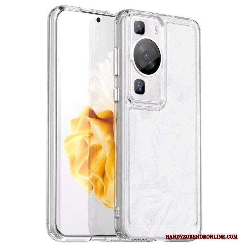 Cover Huawei P60 Pro Serie Candy Trasparente