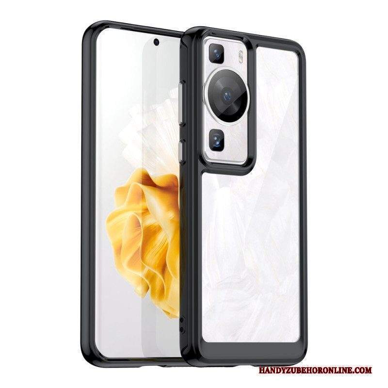 Cover Huawei P60 Pro Trasparente Ibrido