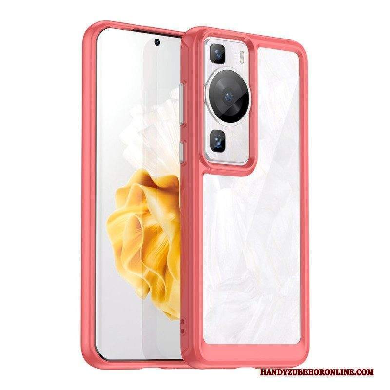 Cover Huawei P60 Pro Trasparente Ibrido