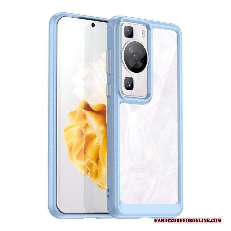 Cover Huawei P60 Pro Trasparente Ibrido