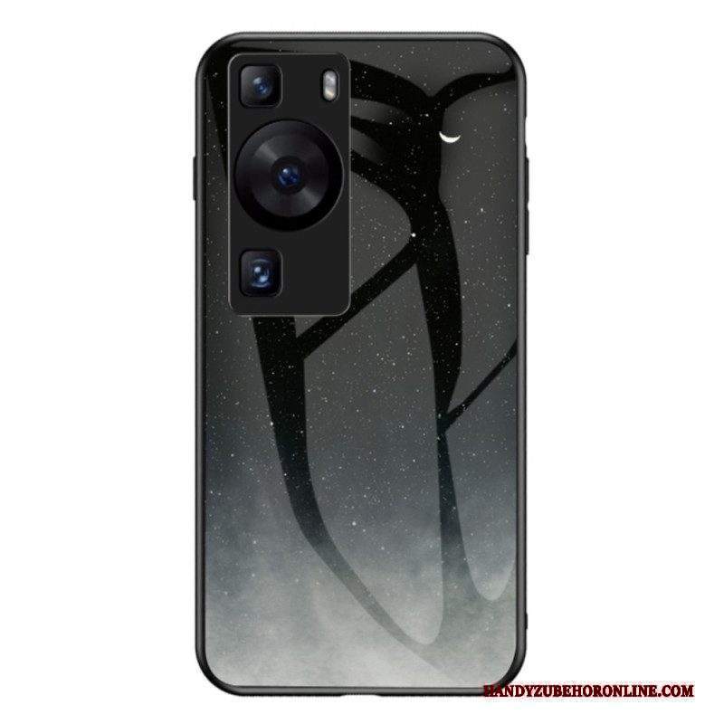 Cover Huawei P60 Pro Vetro Temperato Sky