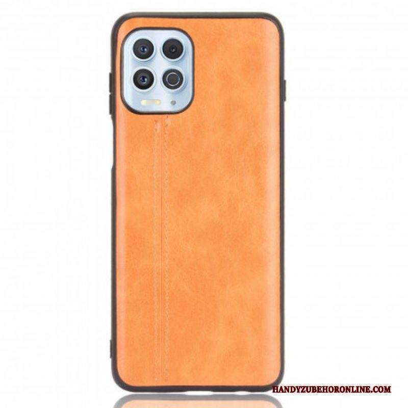 Cover Moto G100 Effetto Pelle Couture