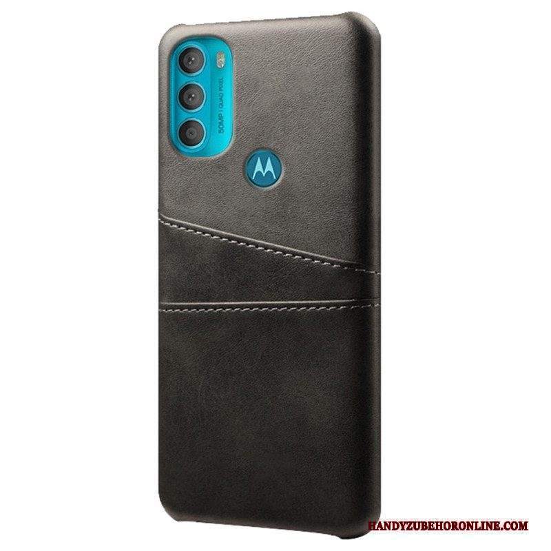 Cover Moto G71 5G Titolare Della Carta Ksq