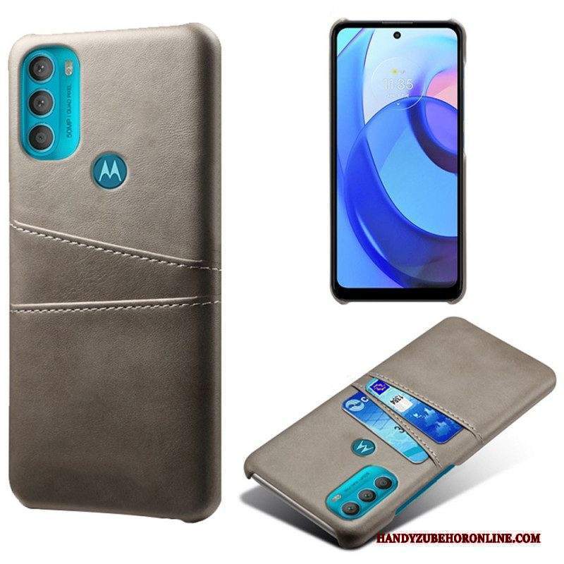 Cover Moto G71 5G Titolare Della Carta Ksq