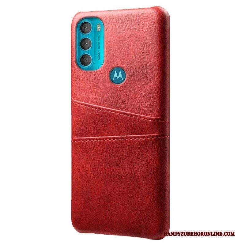 Cover Moto G71 5G Titolare Della Carta Ksq