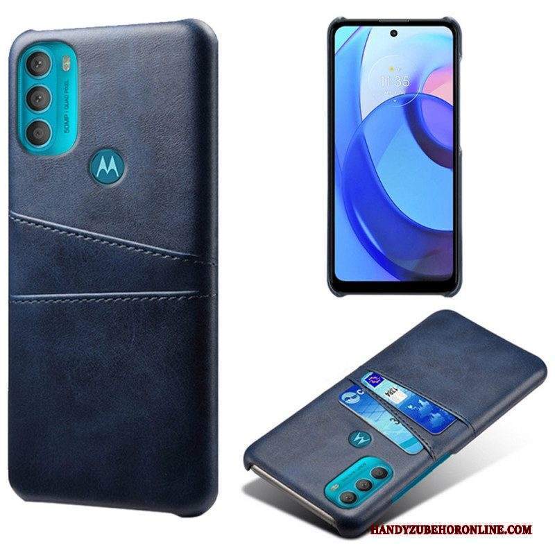 Cover Moto G71 5G Titolare Della Carta Ksq