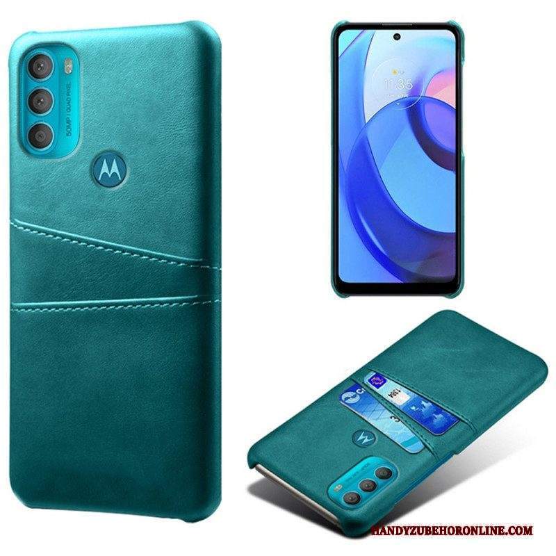 Cover Moto G71 5G Titolare Della Carta Ksq