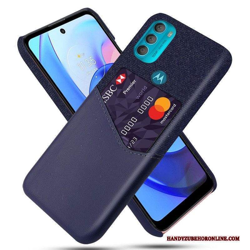 Cover Moto G71 5G Titolare Della Carta Ksq