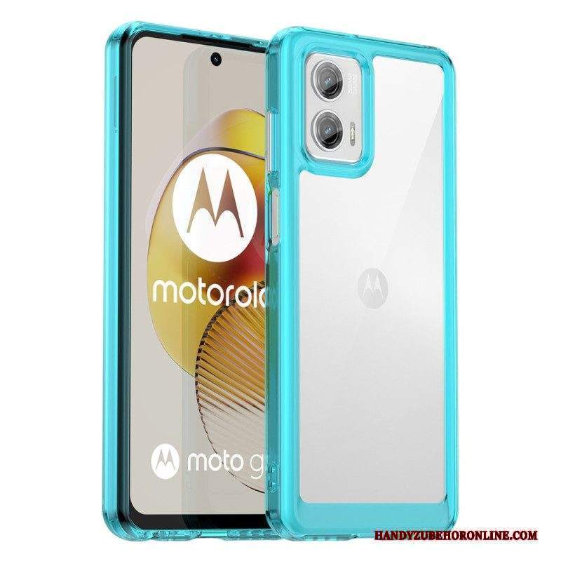 Cover Moto G73 5G Ibrido Trasparente