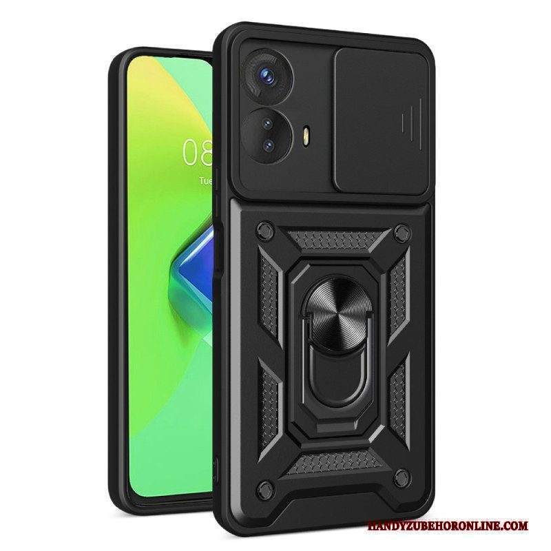 Cover Moto G73 5G Supporto Per Anello E Protezione Per Obiettivo