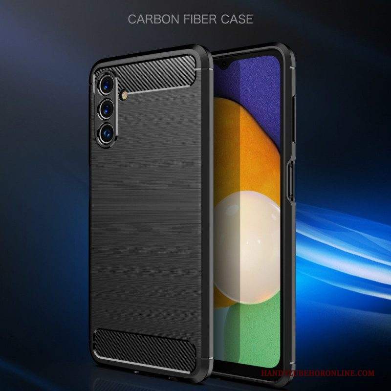 Cover Samsung Galaxy A13 5G / A04s Fibra Di Carbonio Spazzolata