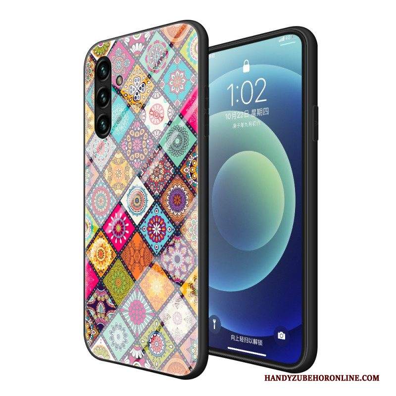 Cover Samsung Galaxy A13 5G / A04s Supporto Magnetico Patchwork