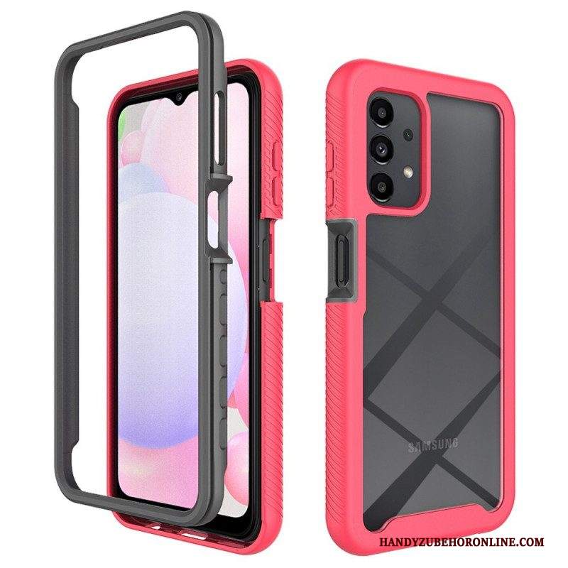 Cover Samsung Galaxy A13 Bordi In Silicone Ibrido