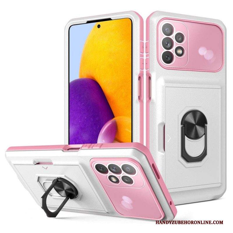 Cover Samsung Galaxy A13 Portacarte E Porta Anelli