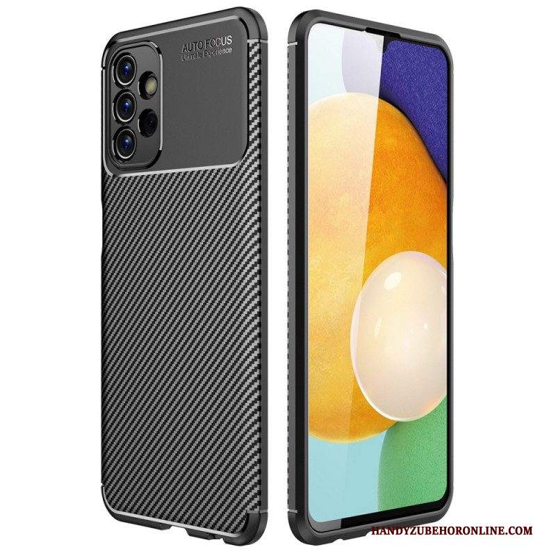 Cover Samsung Galaxy A13 Struttura Flessibile In Fibra Di Carbonio