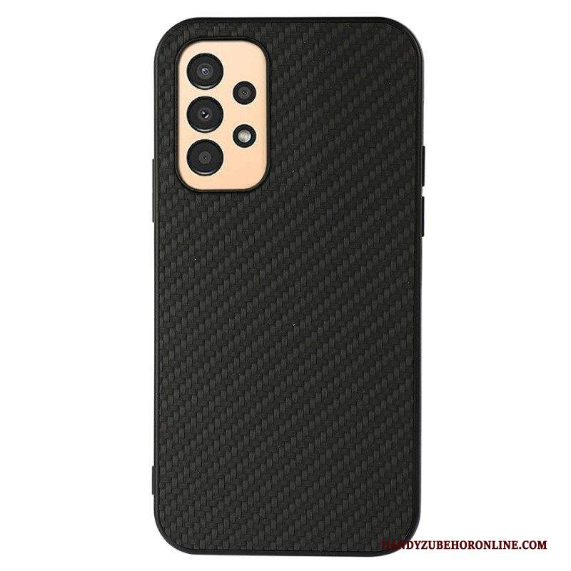 Cover Samsung Galaxy A13 Struttura In Fibra Di Carbonio