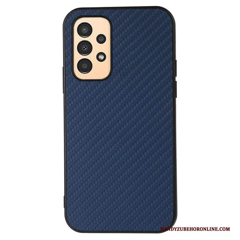 Cover Samsung Galaxy A13 Struttura In Fibra Di Carbonio