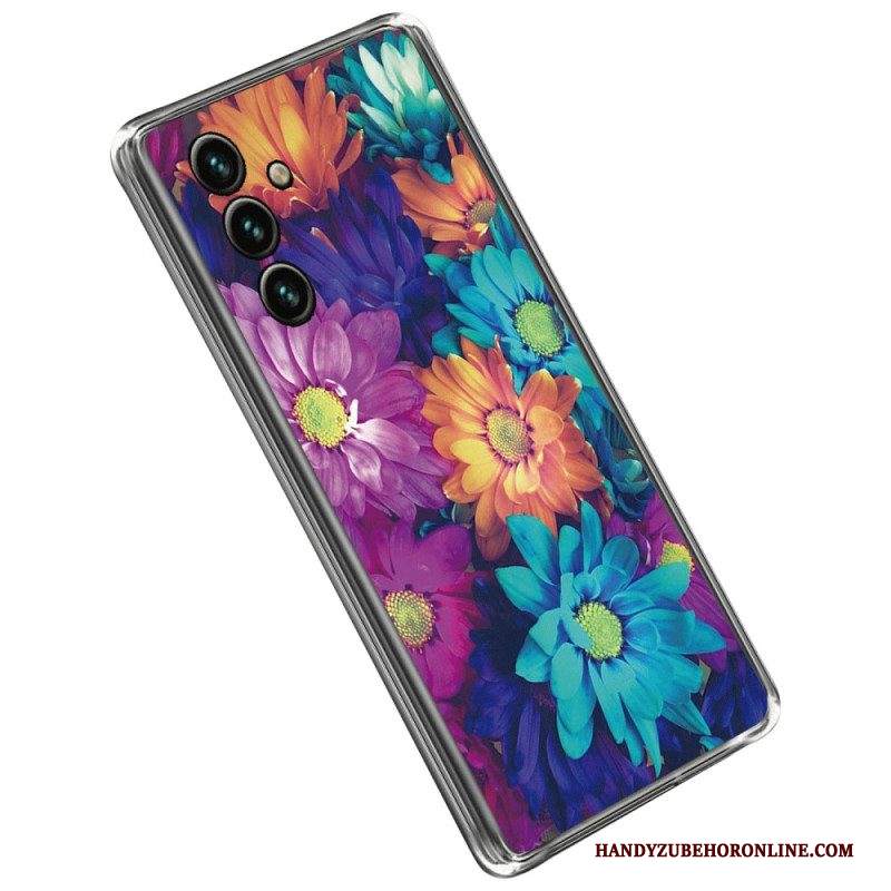 Cover Samsung Galaxy A14 / A14 5G Fiore Flessibile