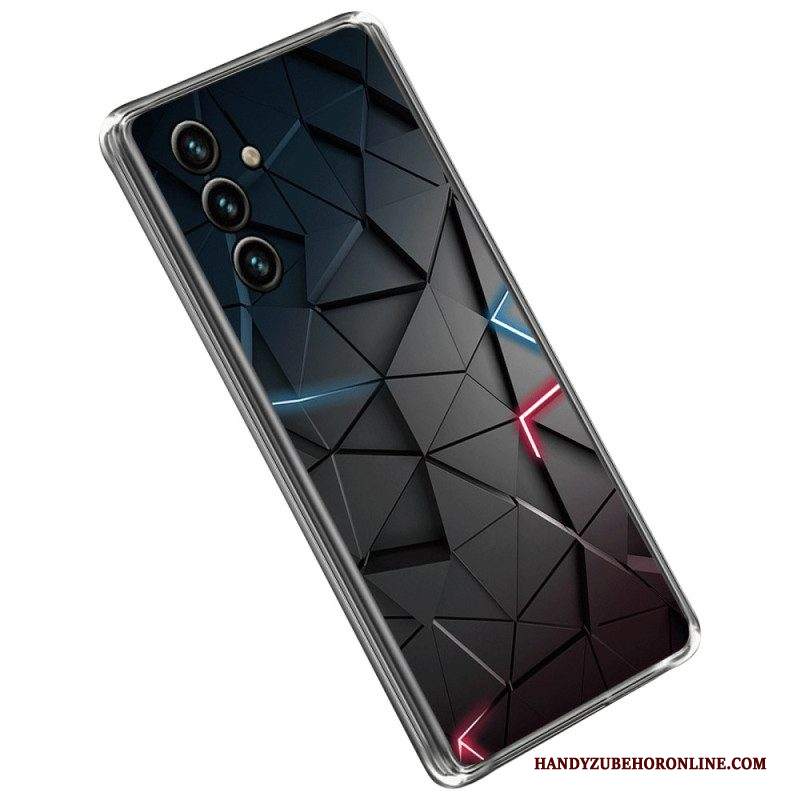 Cover Samsung Galaxy A14 / A14 5G Geometria Flessibile