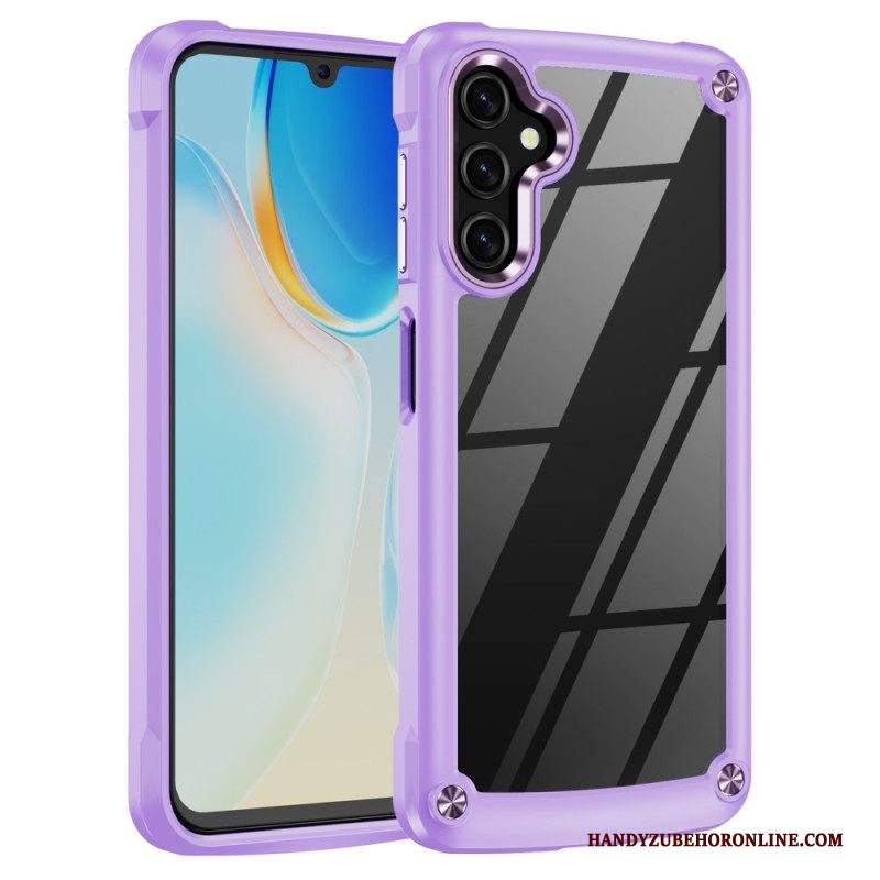 Cover Samsung Galaxy A14 / A14 5G Ibrido Con Lega Di Alluminio